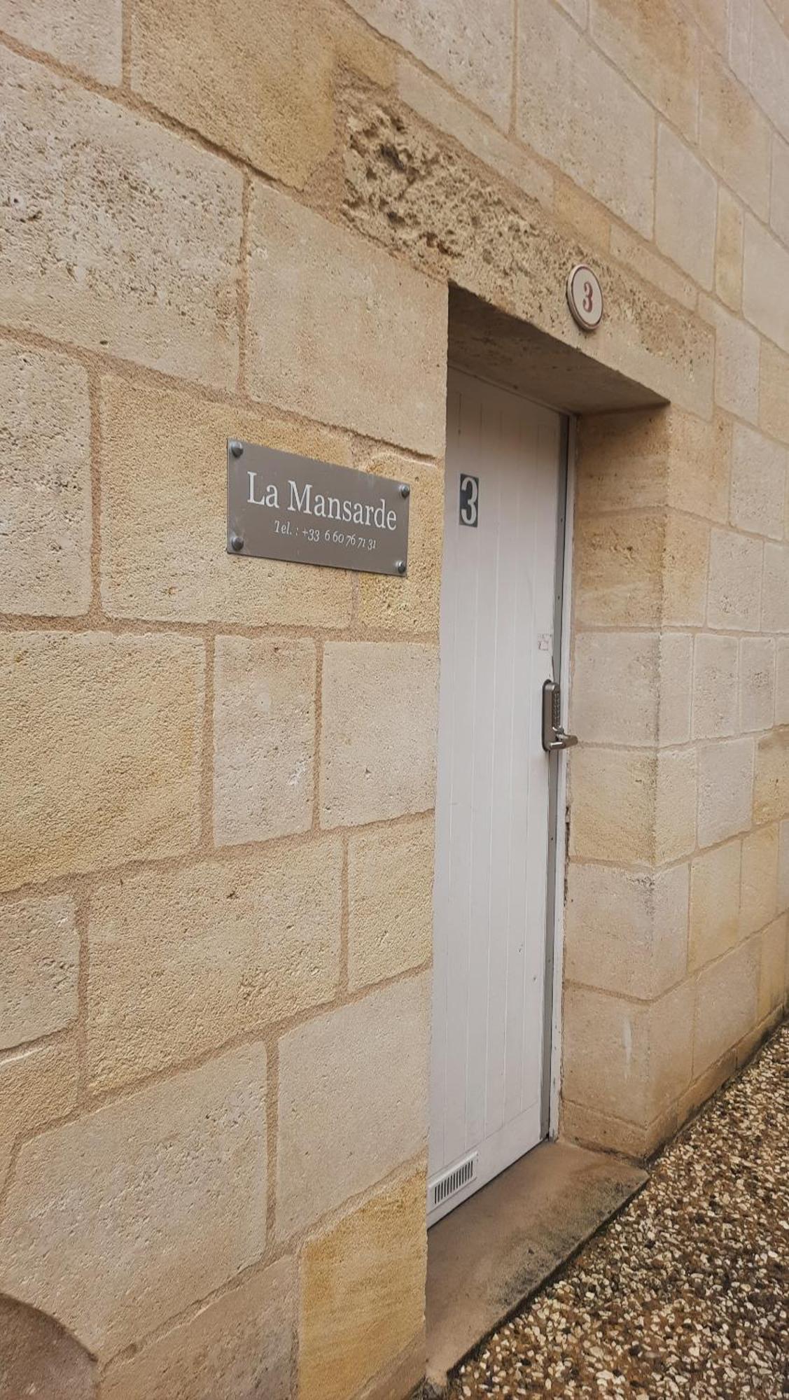 La Mansarde Apartamento Saint-Émilion Exterior foto